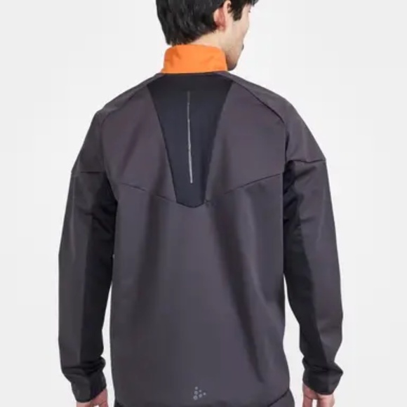 CRAFT Canada CORE Glide Block Jacket M-Chestnut/Slate Mens sz L - Picture 2 of 12